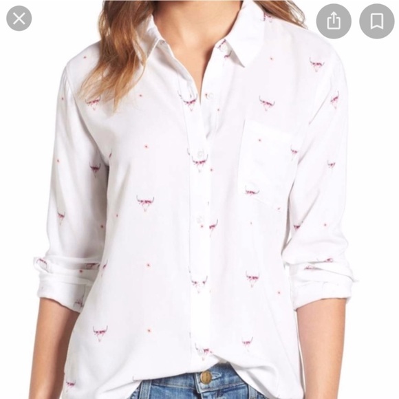 Rails Rocsi Indio Button Blouse - Picture 1 of 8